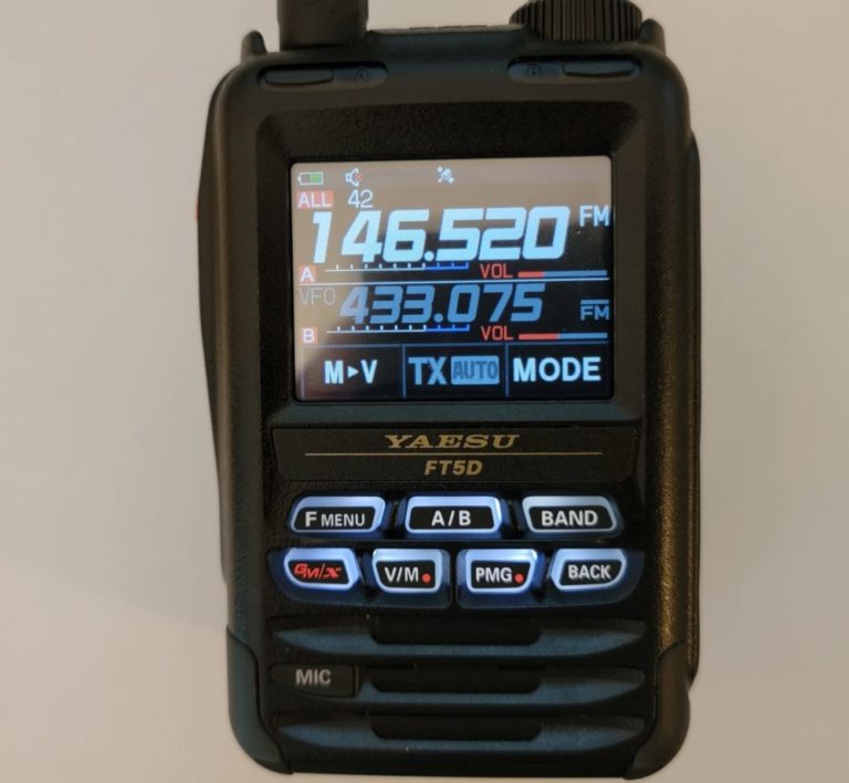 Review of the Yeasu FT5D HT Radio KW4KI